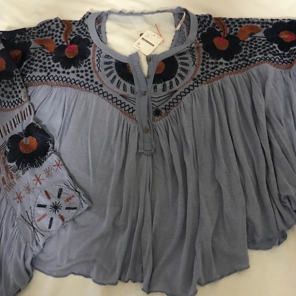 BNWT Free People Blouse/Shawl - Picture 4 of 9